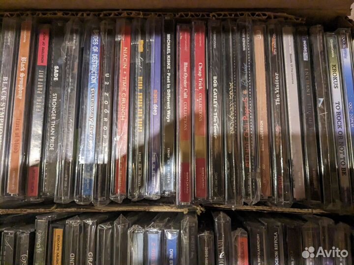 CD диски хард-рок