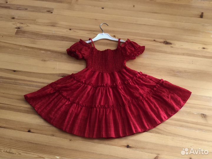 Детское нарядное платье 110