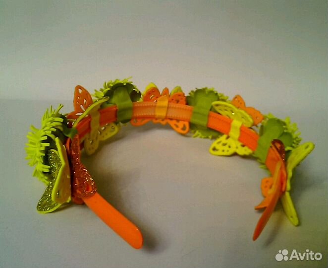 Ободок с одуванчиками