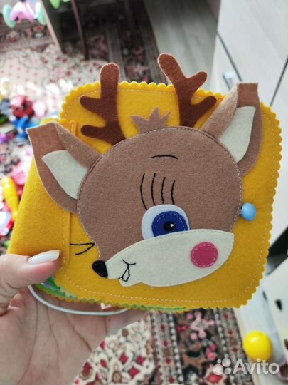 Книга из фетра