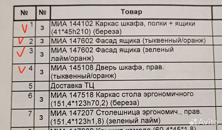 Одностворчатый шкаф детский (фабрика миа)
