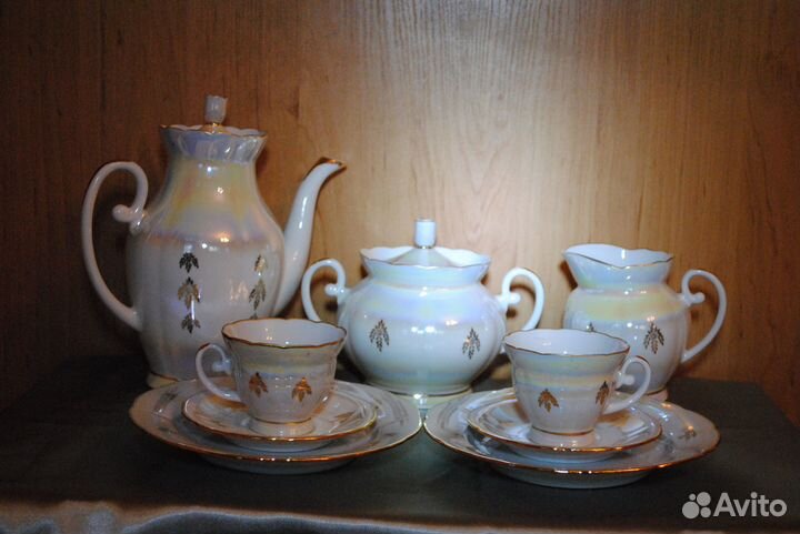 Сервиз кофейный на 6 персон времен СССР