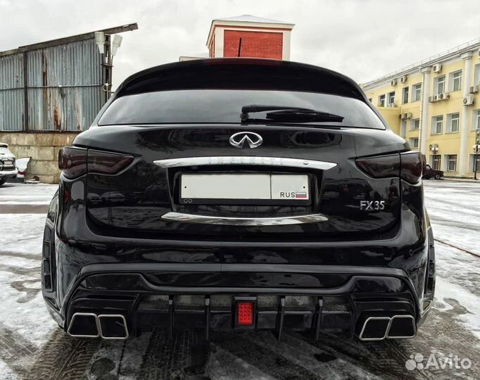 Задний бампер Infiniti fx/qx70 Renegade tuning
