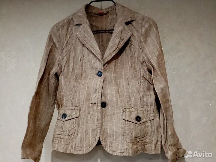 Пиджак германия, лен 100