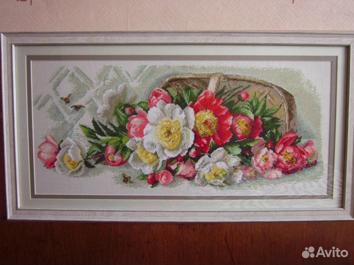 Картина вышитая крестом