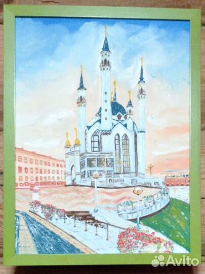 Картина маслом на холсте пейзаж