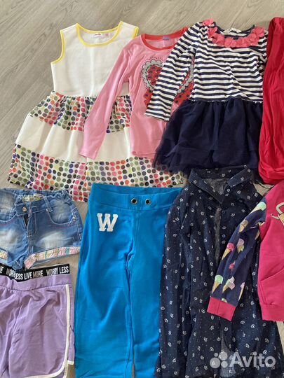 Пакет одежды для девочки 7-8 лет