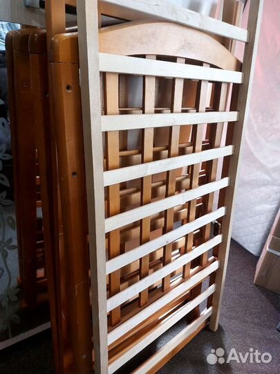 Детская кроватка качалка