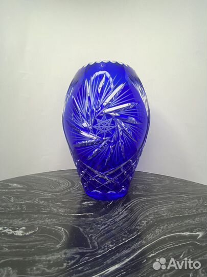 Ваза хрустальная Lauzitzer bleikristall