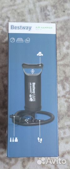 Насос ручной Bestway 30 см. Новый