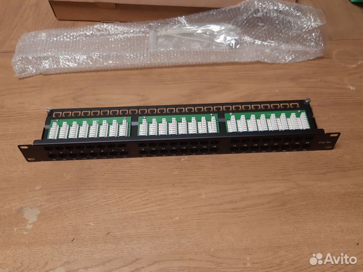 Патч-панель 48 портов 1U