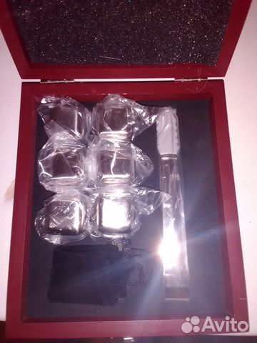 Мужской подарочный набор для охлаждения виски