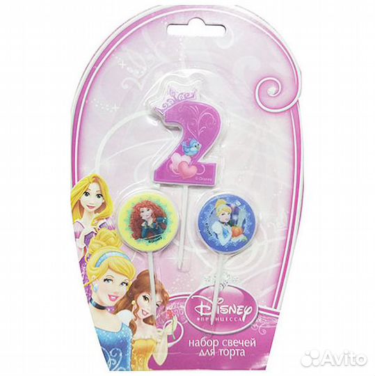 Свеча Дисней Принцессы 6029753