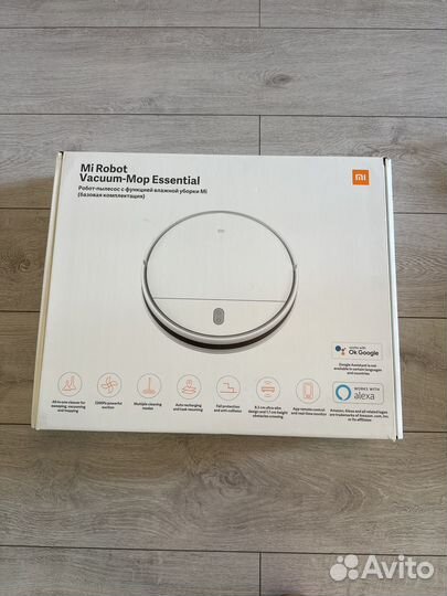 Робот пылесос xiaomi mi robot vacuum mop essential