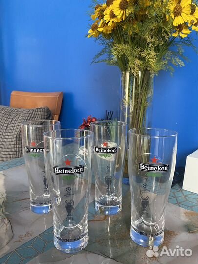 Пивные бокалы Heineken лимитированная версия