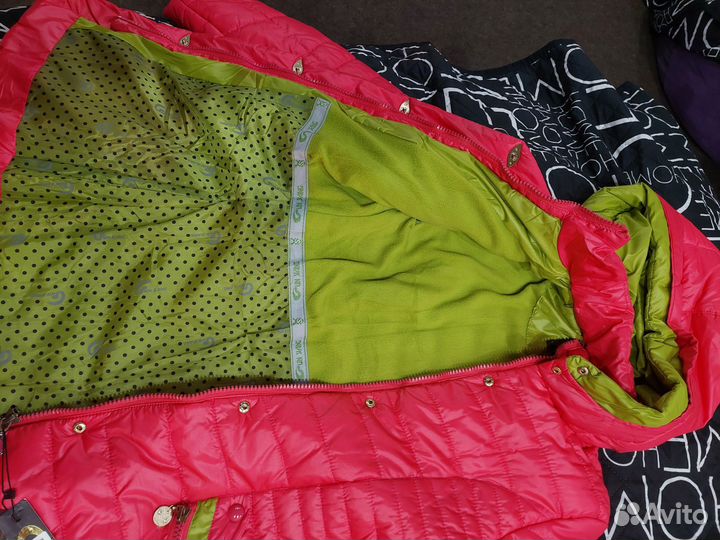 Пуховик осенний для девочки