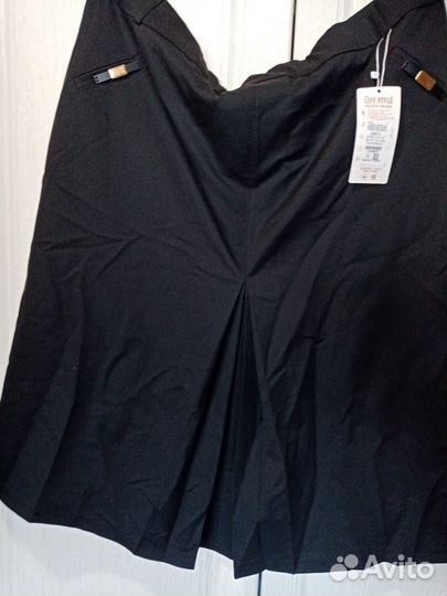 Юбка черная, 58 большемерит, классика,Турция новая