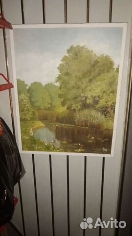 Картина маслом на холсте пейзаж