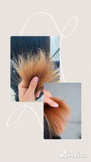 Бережная полировка волос, подравнивание и обучение