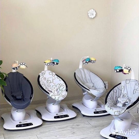 Прокат. Качели шезлонг 4Moms Mamaroo 4.0