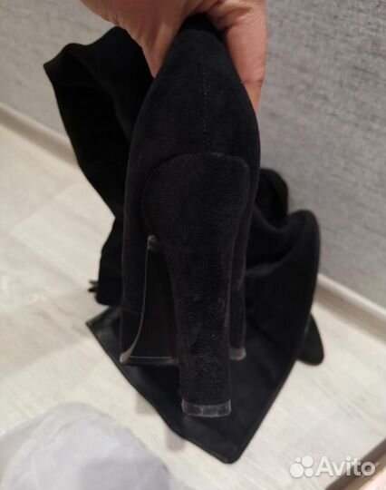Ботфорты под замшу 39 размер