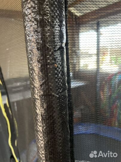 Детский батут с сеткой