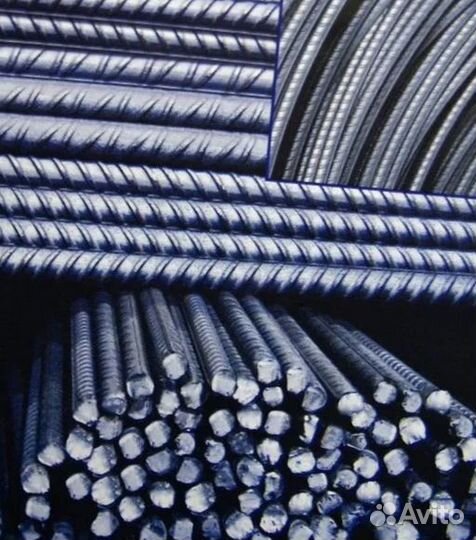 Арматура, профильные трубы. Объём