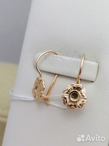 Серьги / 1,83г / Золото585
