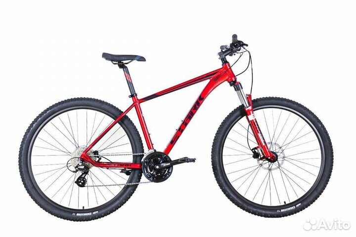 Велосипед Stark Router 29.3 HD красный/фиолет 20