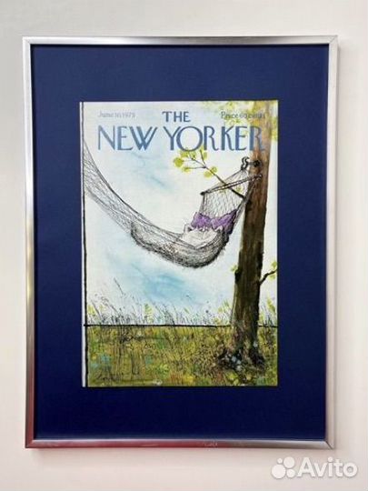 Постеры из обложек журнала The New Yorker