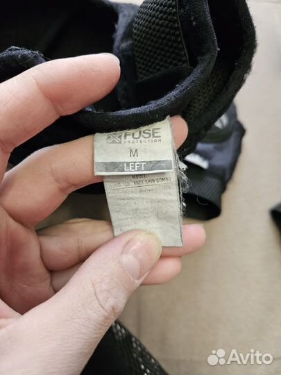 Велозащита fuse echo 100 + ankle pad