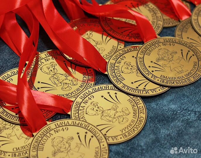 Медали на выпускной