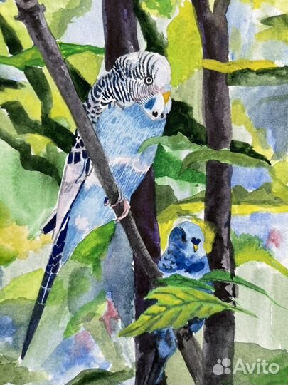 Картина акварелью