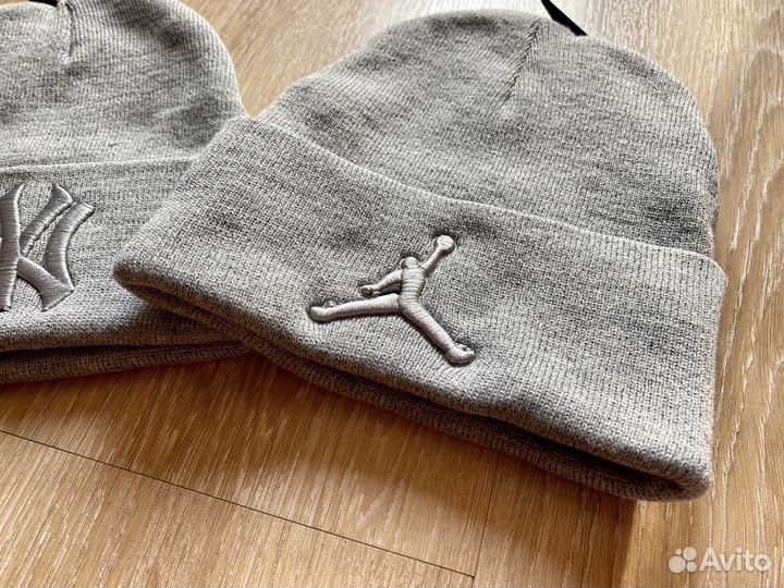 Мужская шапка jordan ny новая осень зима