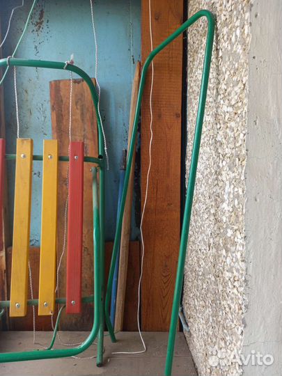 Детские зимние санки