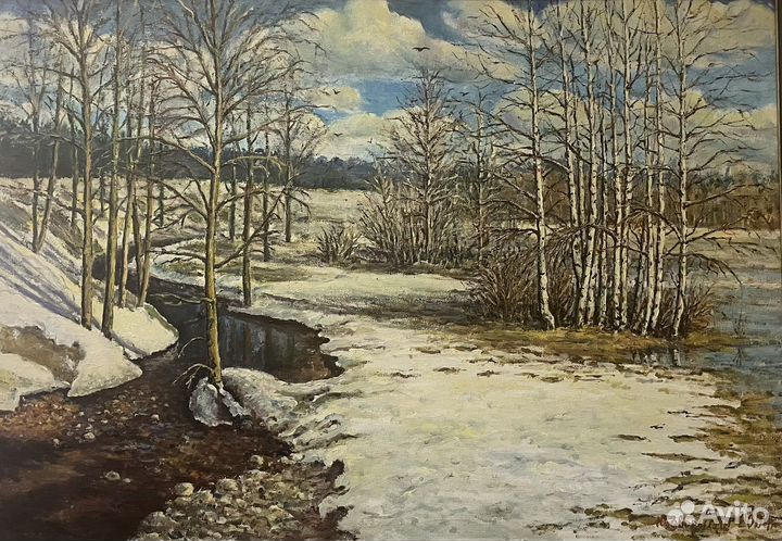 Картина маслом на холсте