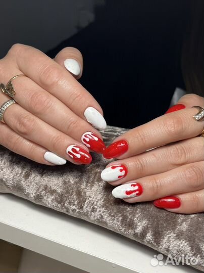 Маникюр, гель лак, наращивание