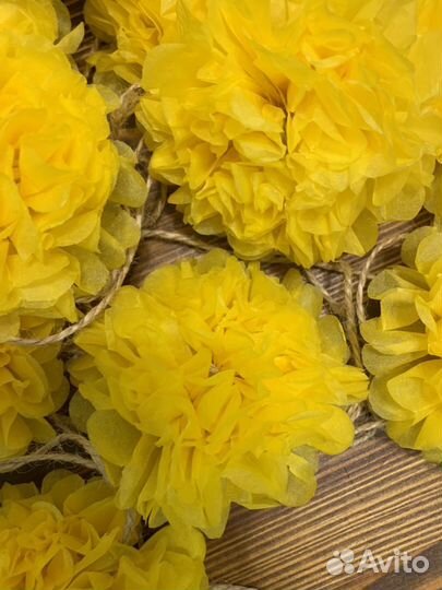 Цветы декор