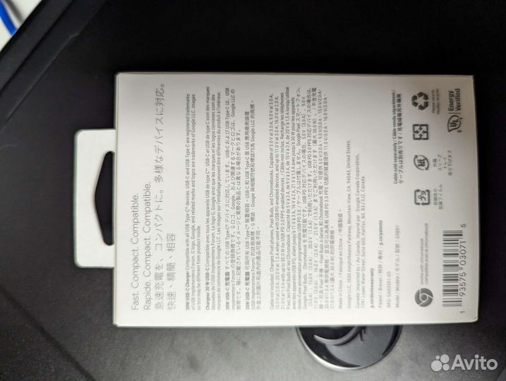 Адаптер Google 30w USB C