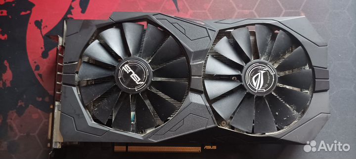 Видеокарта rx570 asus 4gb