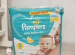 Подгузники Pampers 2 new baby dry