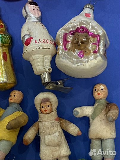 Елочные игрушки СССР