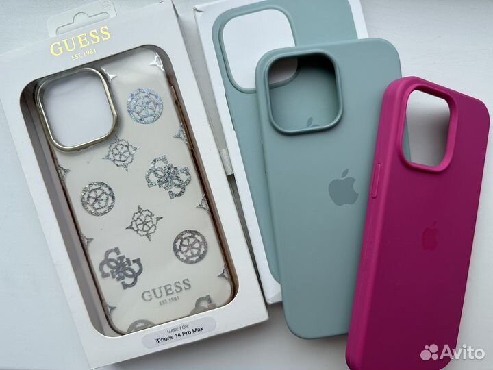 Чехлы на iPhone 14 pro max guess