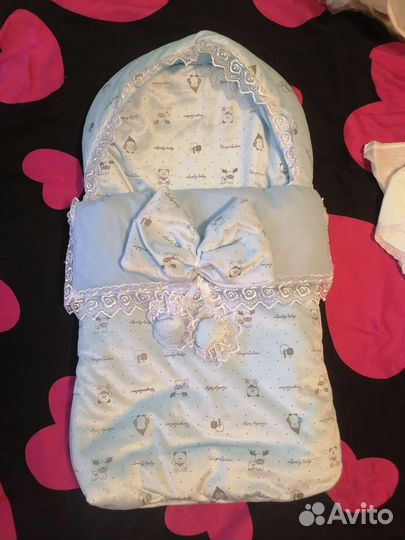 Конверт на выписку для мальчика