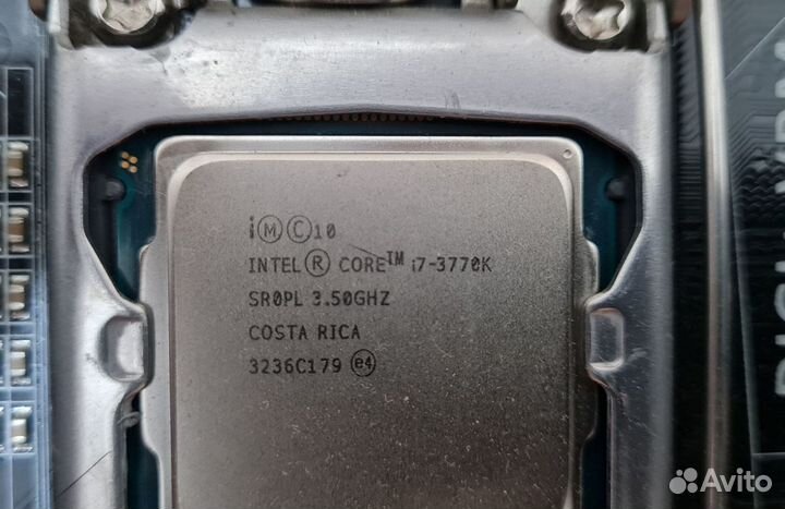 Core i7-3770k + Asus P8Z77-V