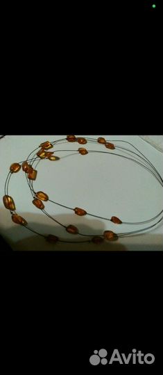 Бусы из янтаря