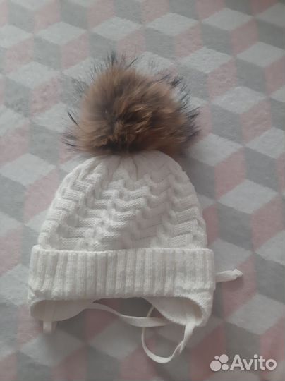 Шапка зимняя для девочки