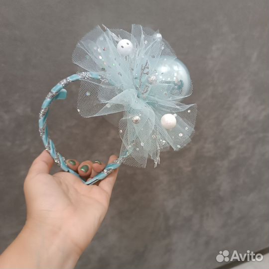 Ободок бусинки