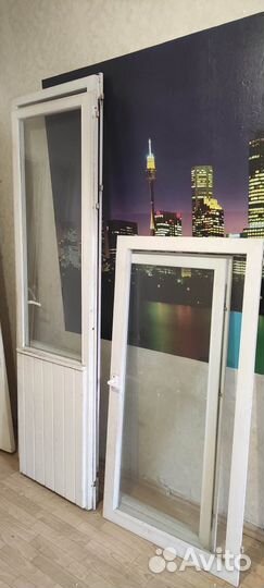 Стеклопакеты двери окна бу деревянные