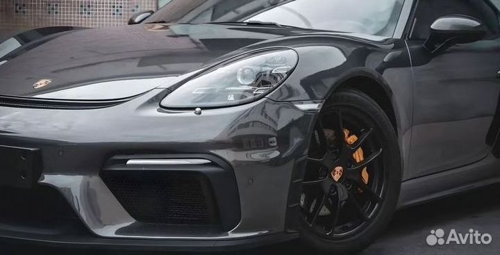 Передний бампер диффузор спойлер на Cayman Boxster